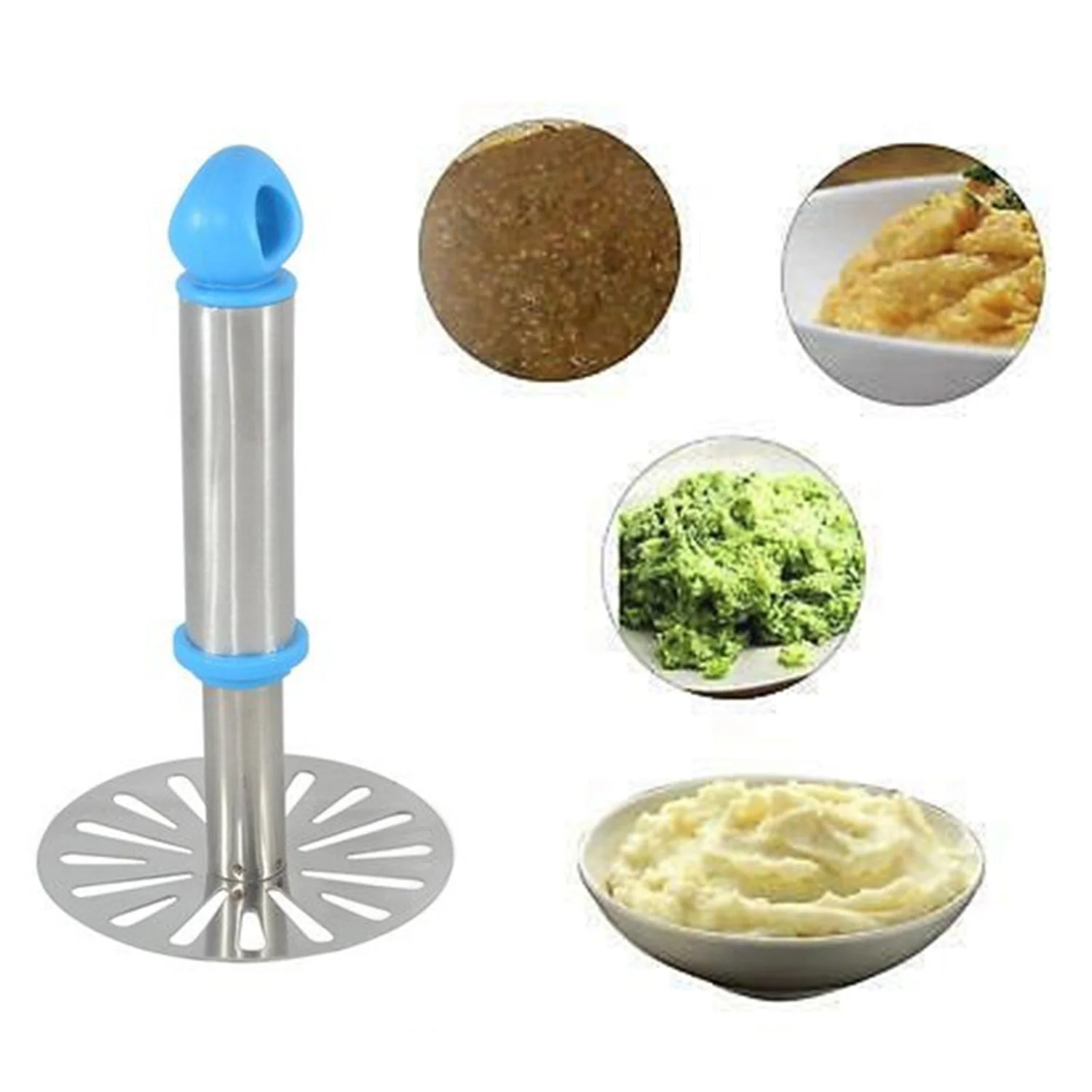 Stainless Steel Potato Masher, PauBhaji Masher - Image 4
