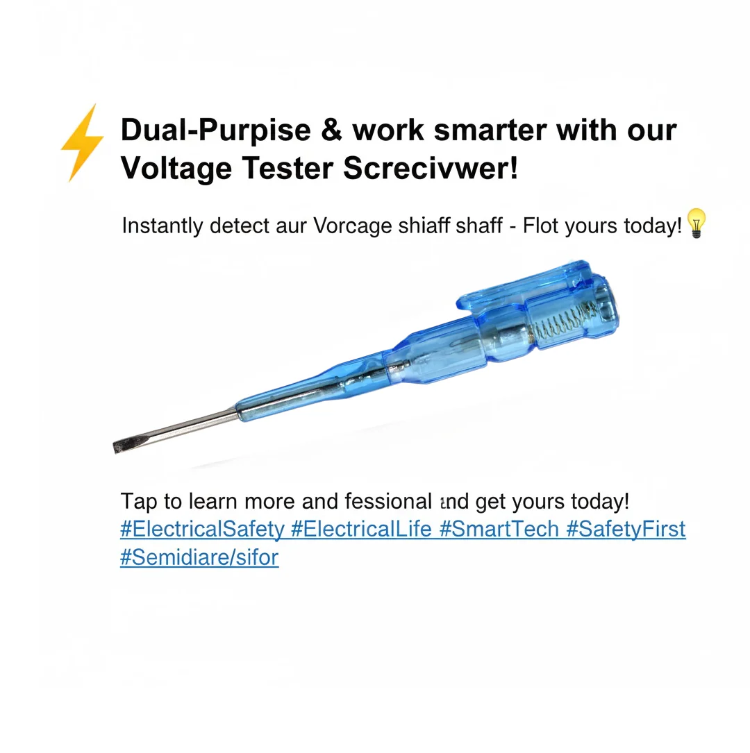 Metal Linemen Tester Screwdriver - Image 2