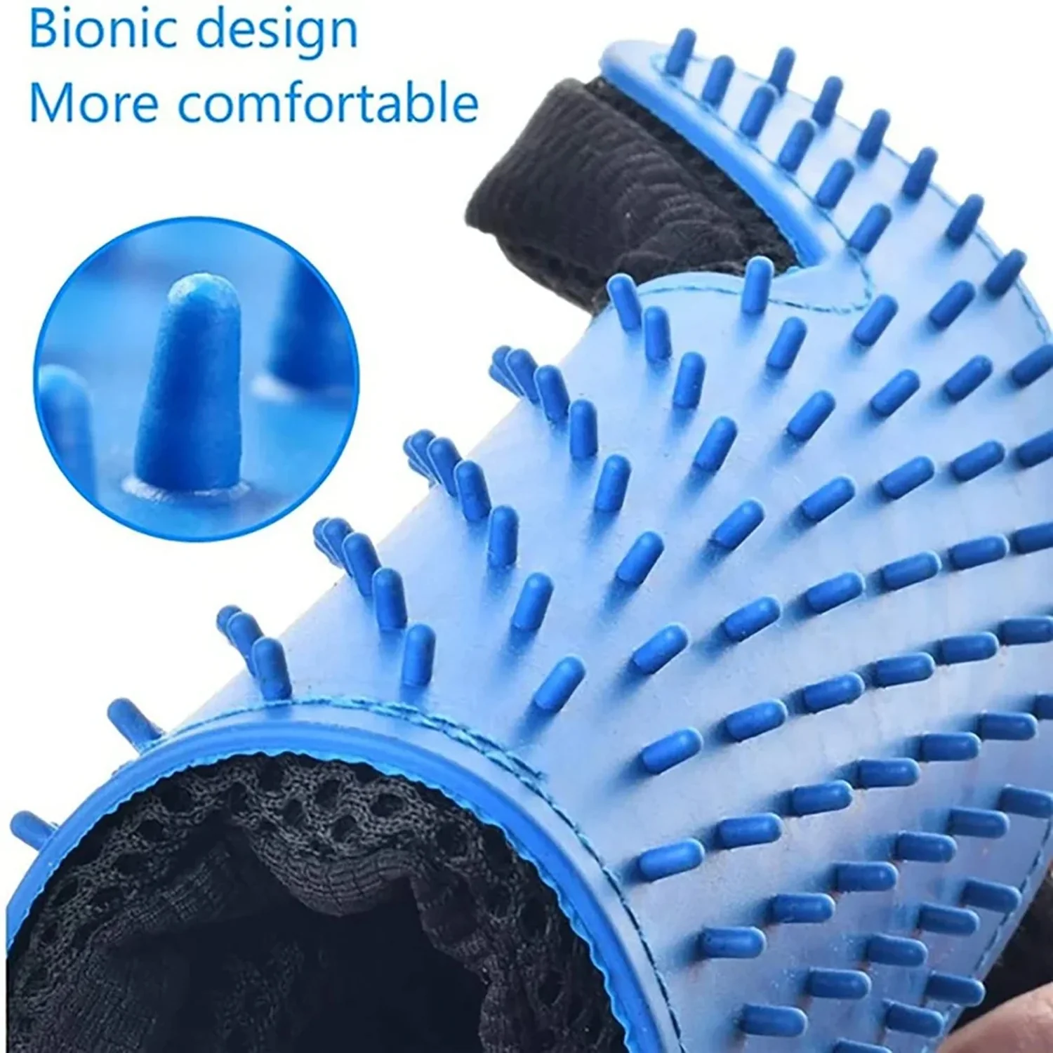 5 Finger Deshedding Glove (1 Pc) - Image 3