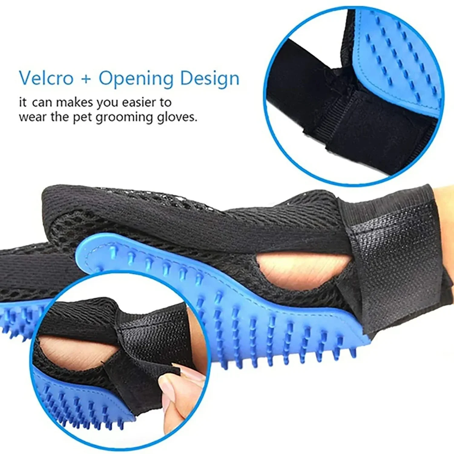 5 Finger Deshedding Glove (1 Pc) - Image 7