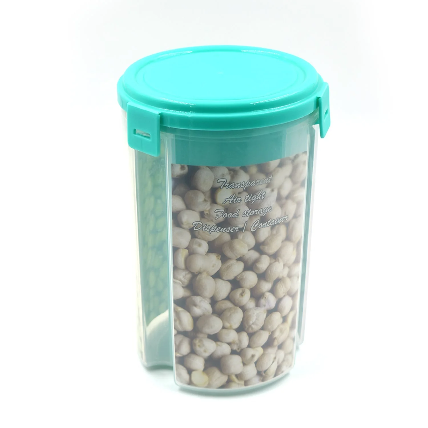 3 in 1 Transparent Air Tight Storage Dispenser Container (With Color Box) - Image 7
