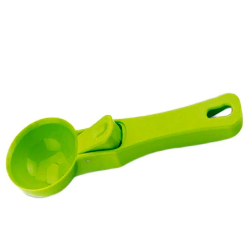 Plastic Ice Cream Scoop, 1 pc, Green - Image 3