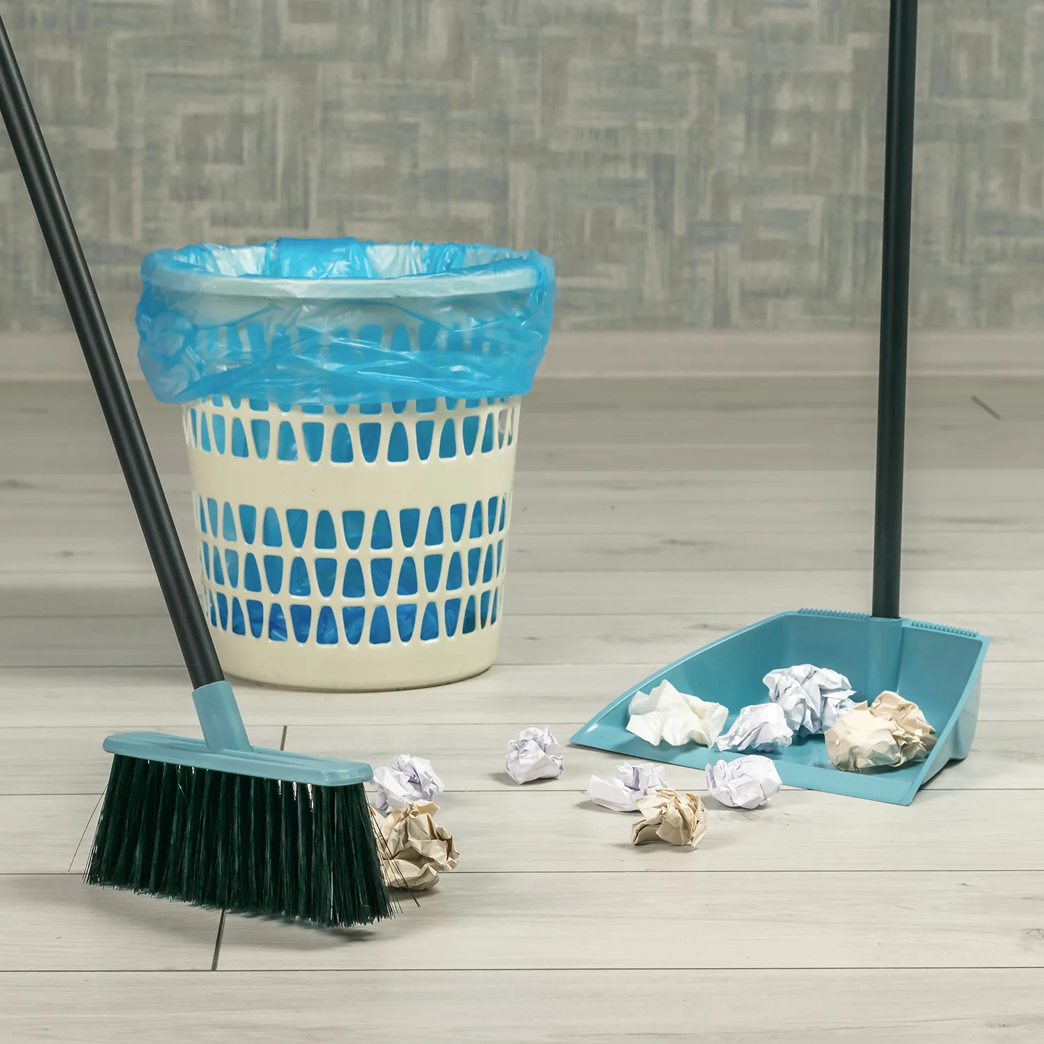 Long Handle Dustpan and Brush 2 Piece Set for Sweeping Cleaning Home Office, Supdi - Image 10