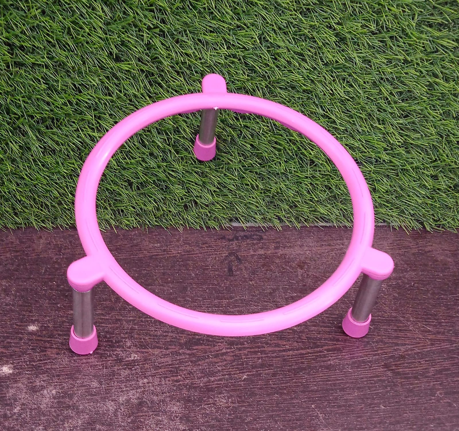 Stainless Steel Single Ring Matka Stand - Image 9