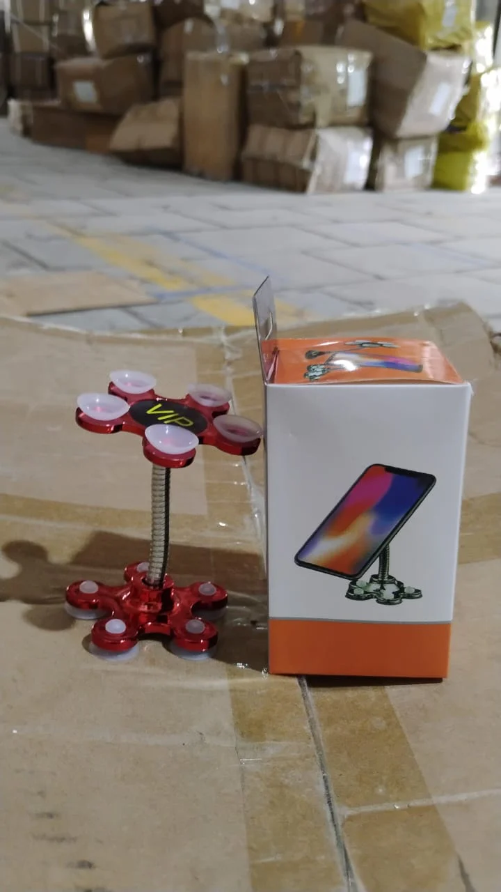 Phone Holder Car & Mount Sucker Stand vip stand (Multicolored With Box)) - Image 11