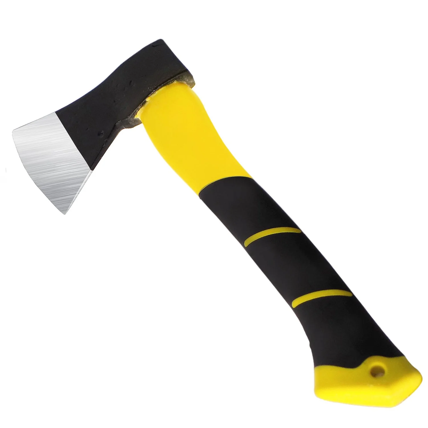 '-600g Hatchet Axe Fiberglass Body Rubberized Handle - Image 3