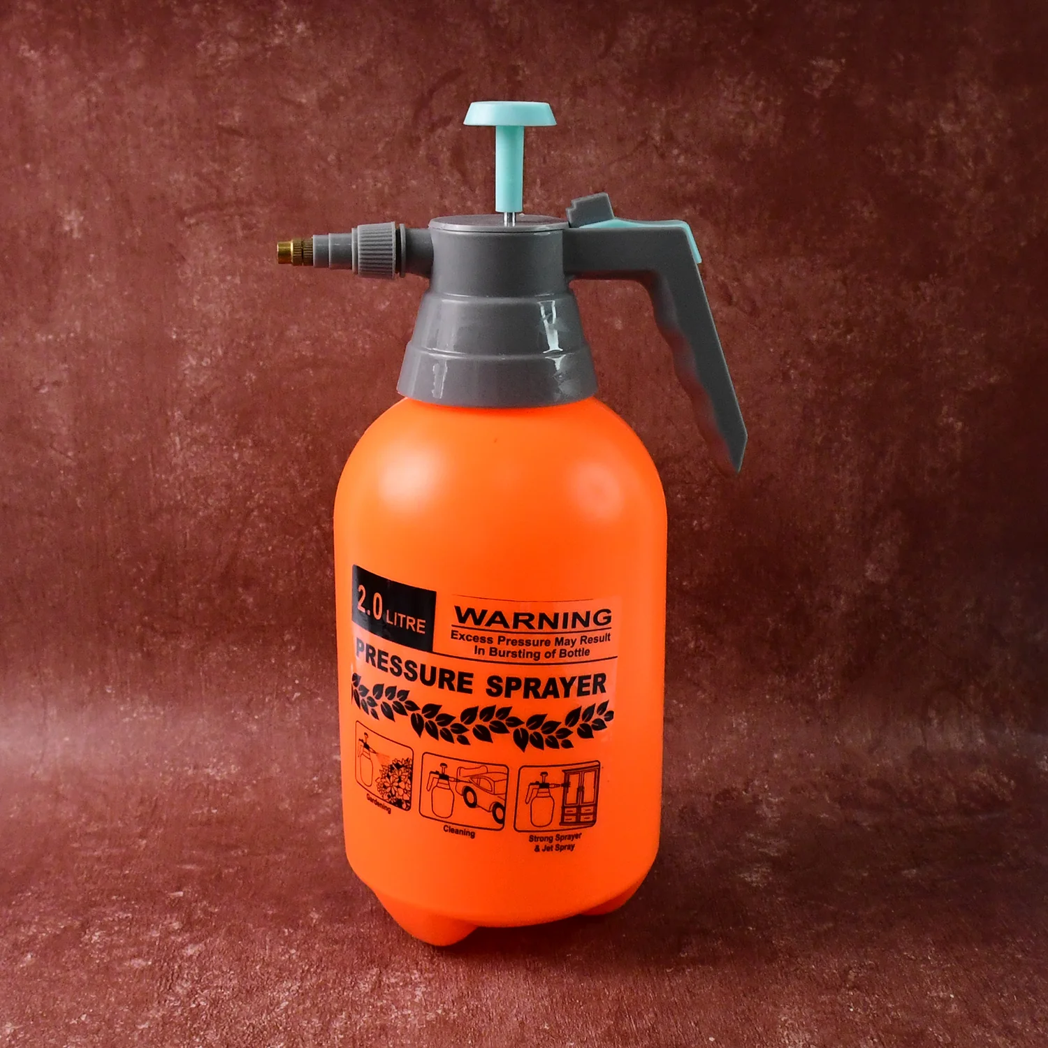 Water Sprayer Hand-held Pump Pressure Garden Sprayer - 2 L (Mix Color) - Image 11