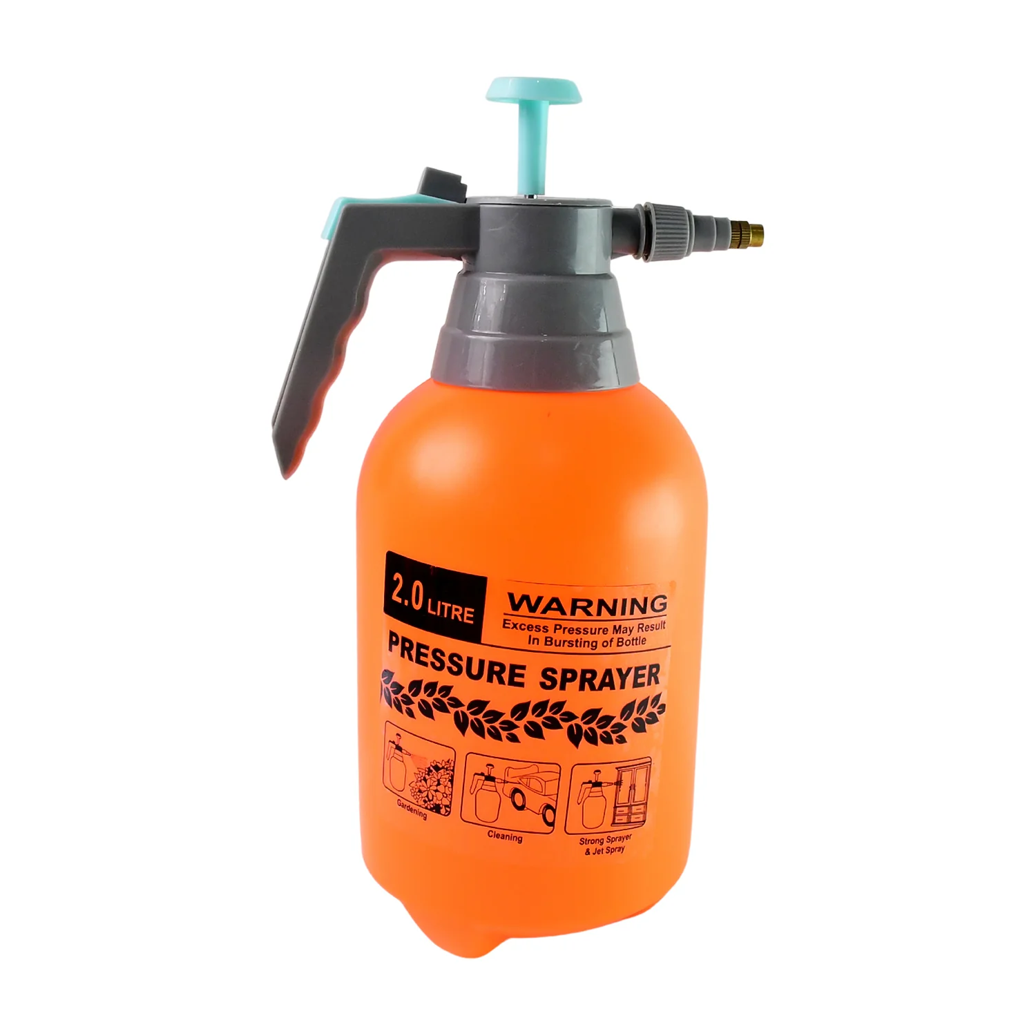 Water Sprayer Hand-held Pump Pressure Garden Sprayer - 2 L (Mix Color) - Image 5