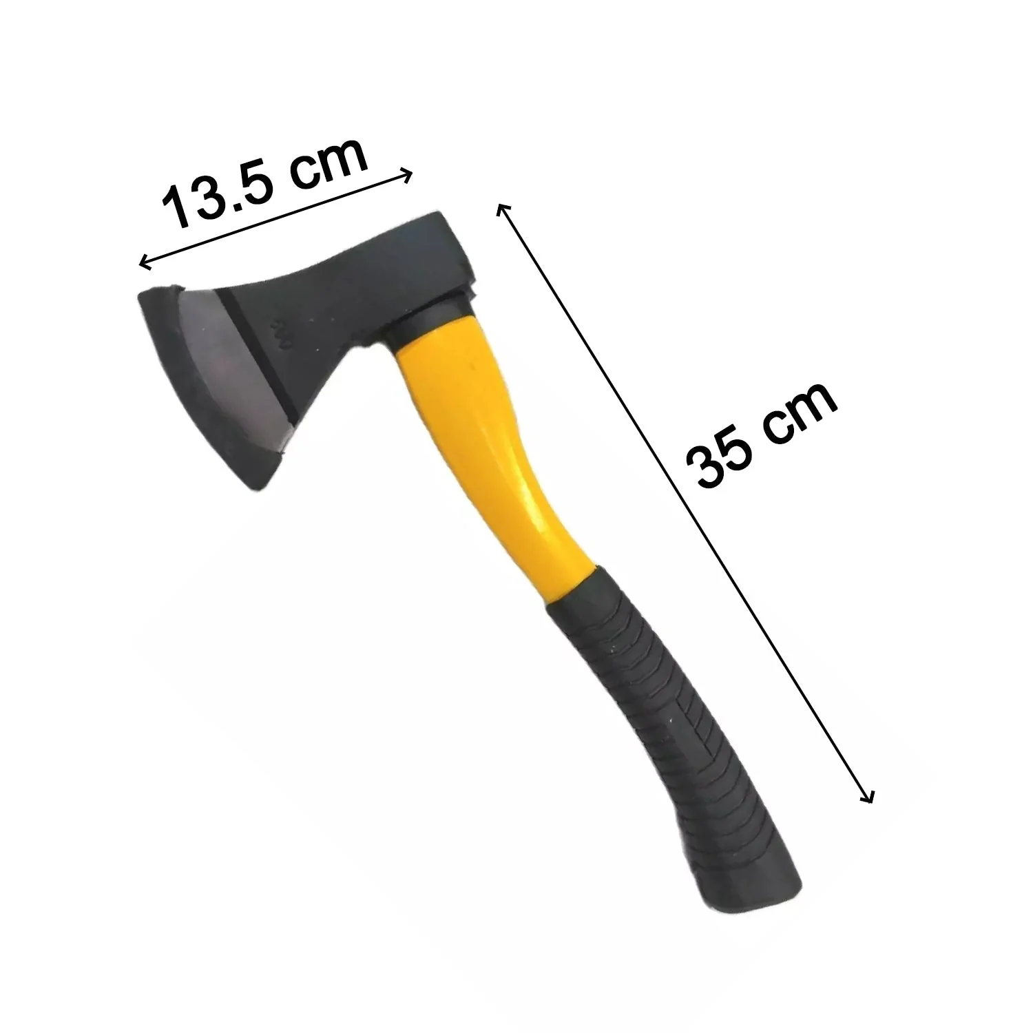 Fiberglas's Body Rubberised Handle Wood Cutting Axe - Image 6
