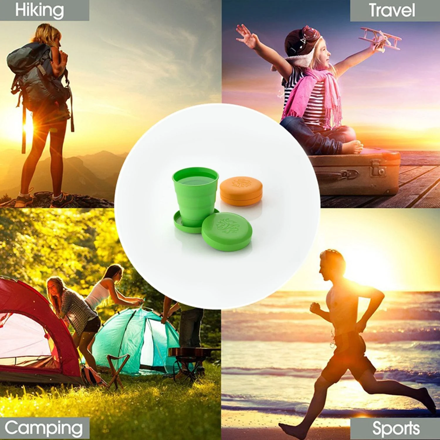 Unbreakable Magic Cup / Folding / Pocket Glass for Travelling - Image 5