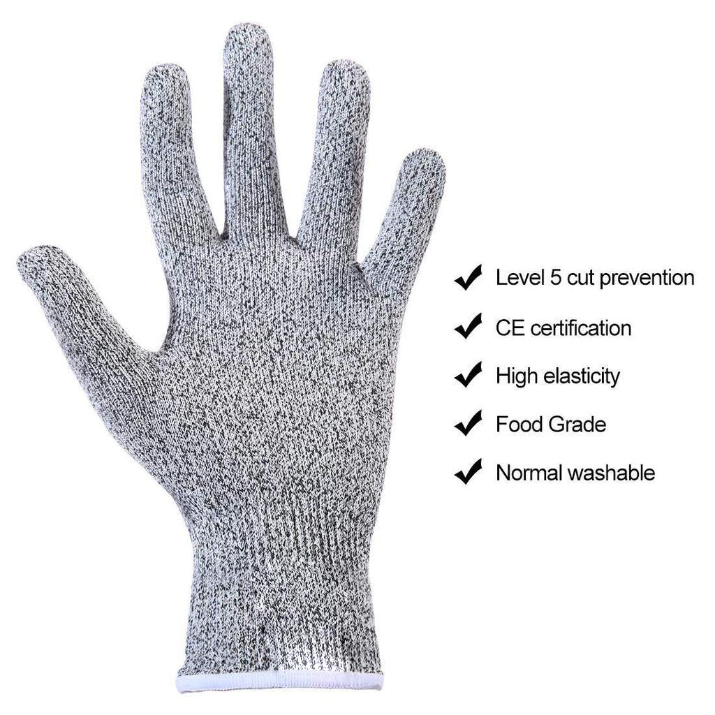Anti Cutting Resistant Hand Safety Cut-Proof Protection Gloves  (Multicolour) - Image 5