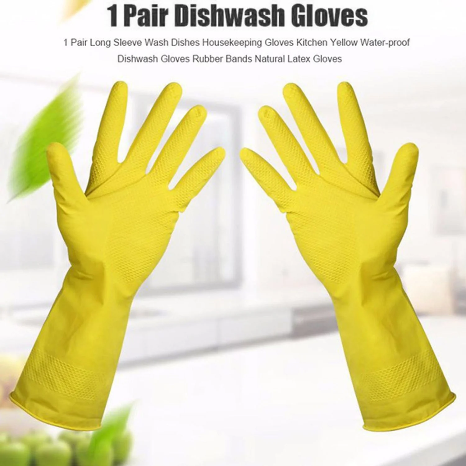 Multipurpose Rubber Reusable Cleaning Gloves - Image 7