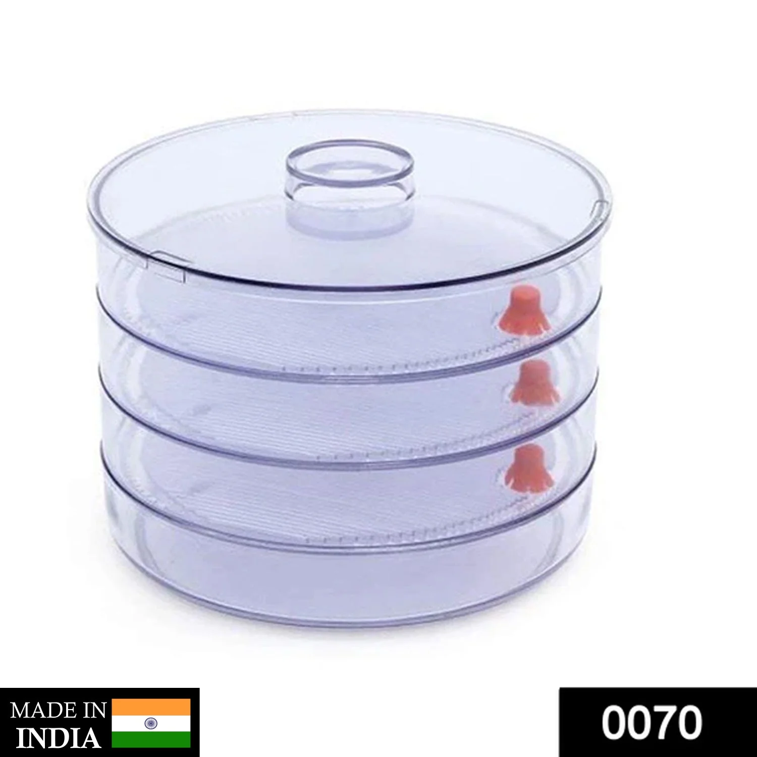 Plastic 4 Compartment Sprout Maker, White - Image 2