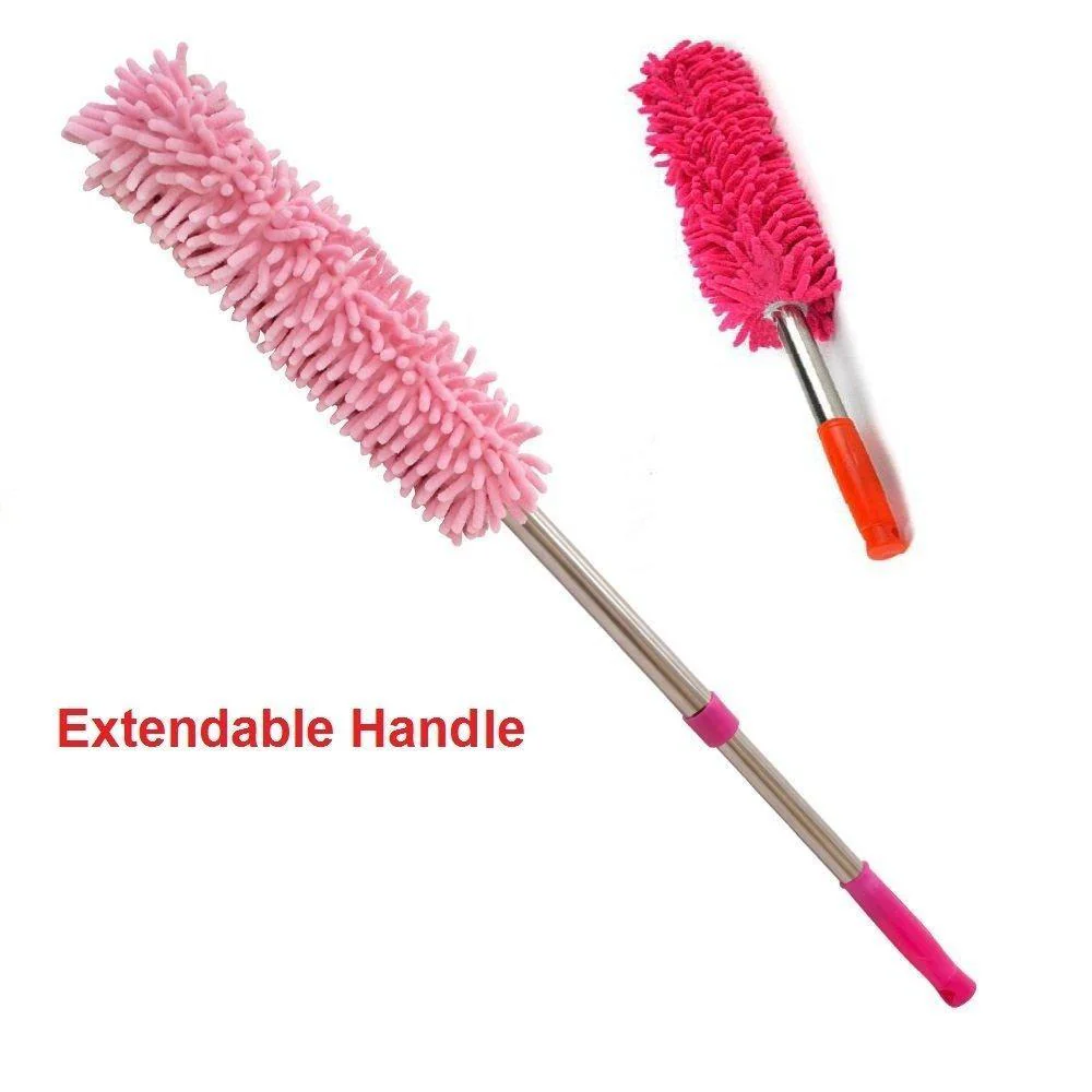 Multipurpose Microfiber Cleaning Duster with Extendable Telescopic Handle - Image 5