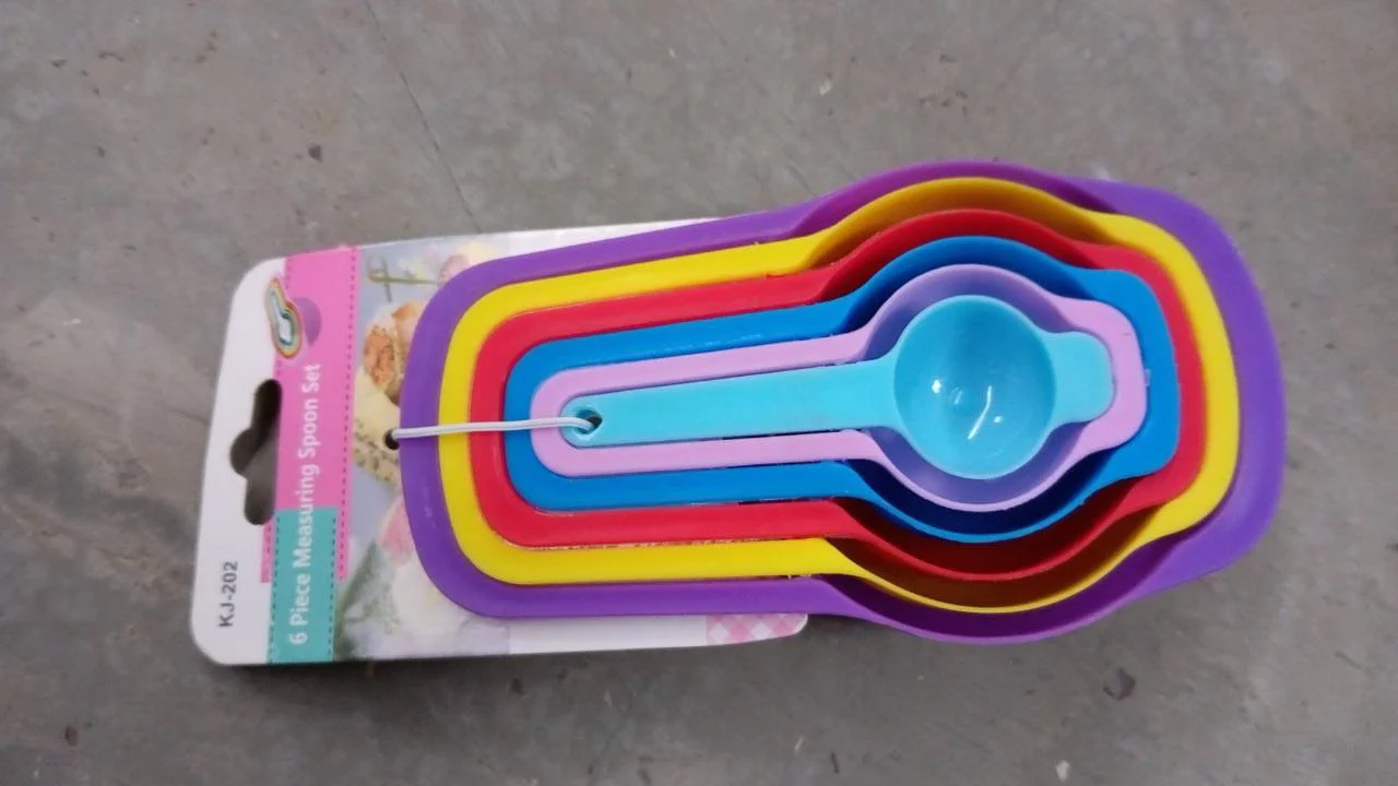 Plastic Measuring Spoons for Kitchen (6 pack) - Image 8