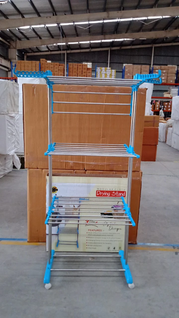 Stainless Steel Cloth Drying Stand - Image 8