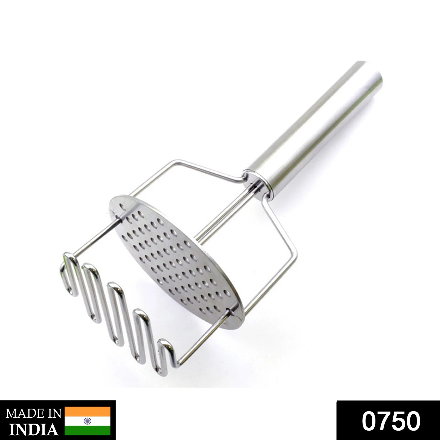 Stainless Steel Hand (Mash for Dal / Vegetable / Potato / Baby Food / pav bhaji) - Image 2