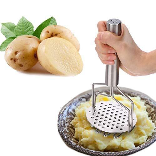 Stainless Steel Hand (Mash for Dal / Vegetable / Potato / Baby Food / pav bhaji) - Image 4