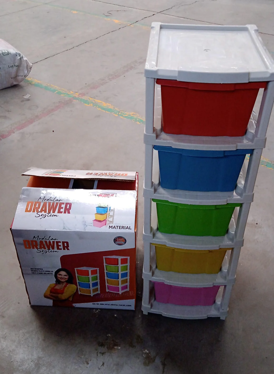 Multipurpose Modular Drawer Organizer Storage Box - 5 Layers - Image 8