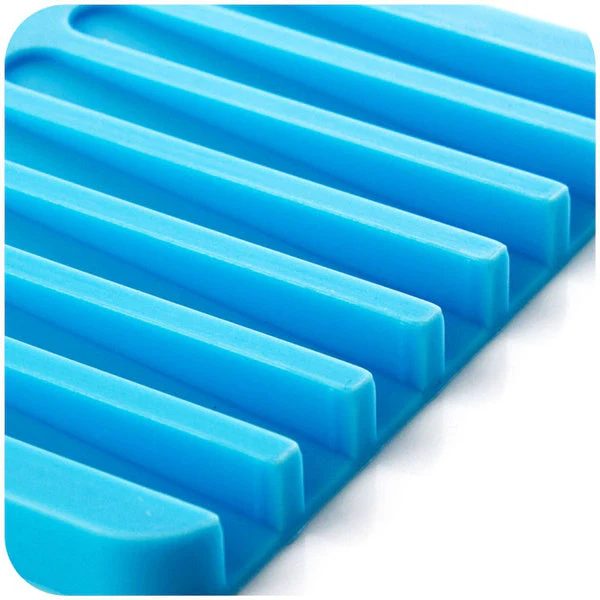 Silicone Soap Holder Soap Dish Stand Saver Tray Case for Shower - Image 6