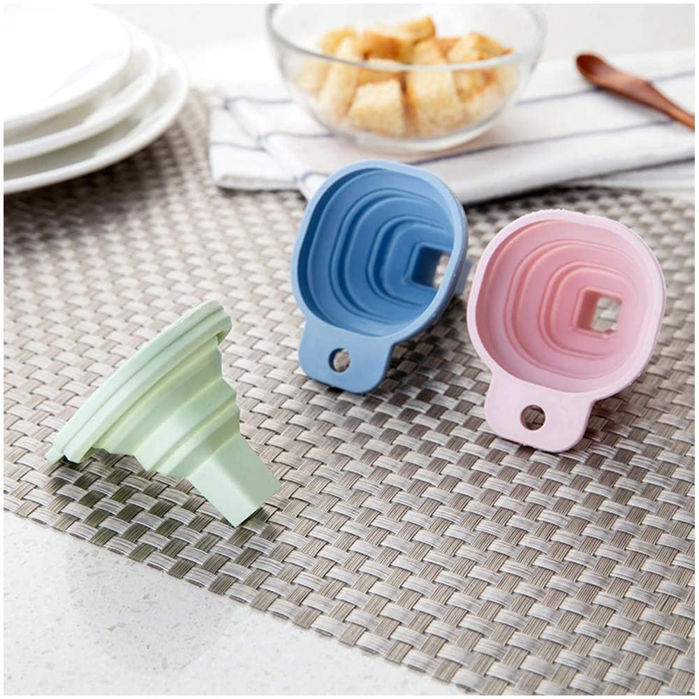 Flexible Silicone Kitchen Funnel Liquid / Powder Transfer Hopper Food (Small) - Image 6