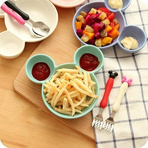 Mickey Shaped Kids / Snack Serving Sectioned Plate - Image 6
