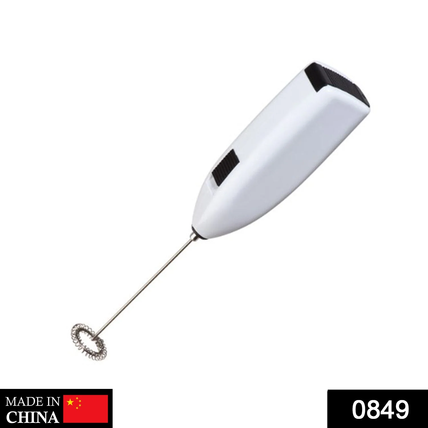 Electric Handheld Milk Wand Mixer Frother Latte Coffee Hot (Battery Not Included) - Image 2