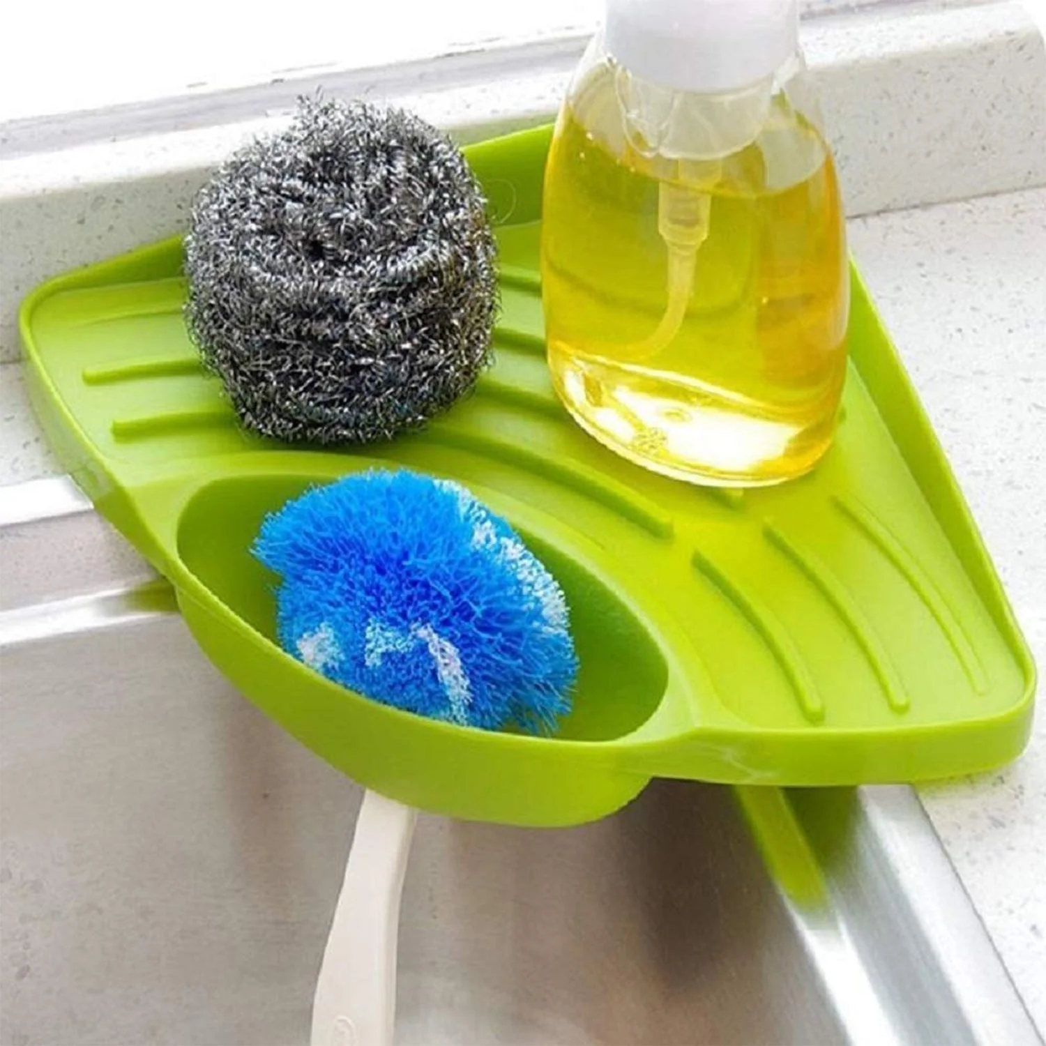 Corner Sink Strainer For Draining Kitchen Waste In Sinks And Wash Basins. - Image 7