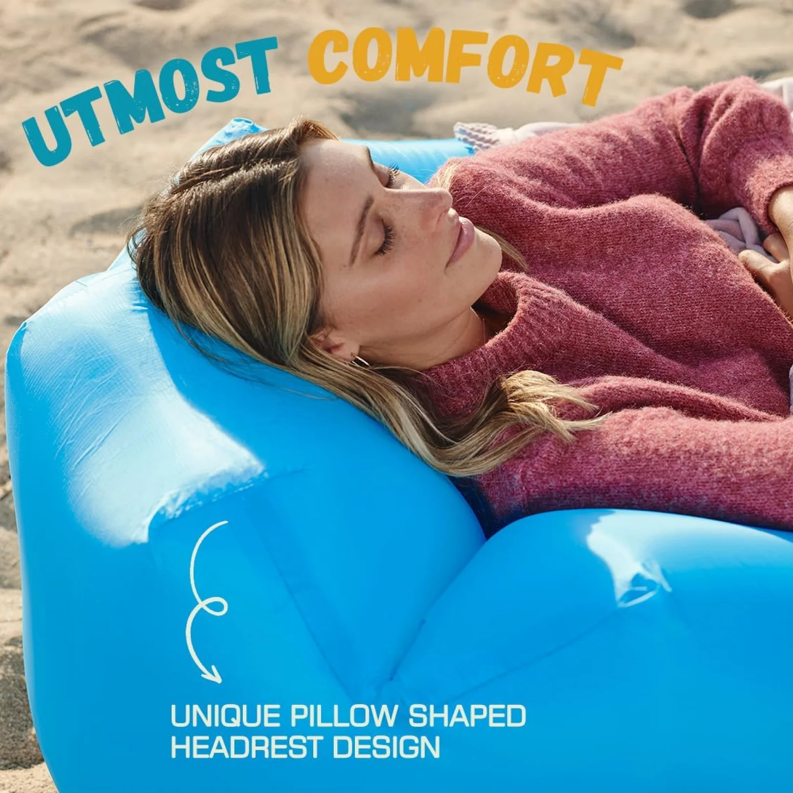 Portable Camping Inflatable Lounger Sofa - Image 5