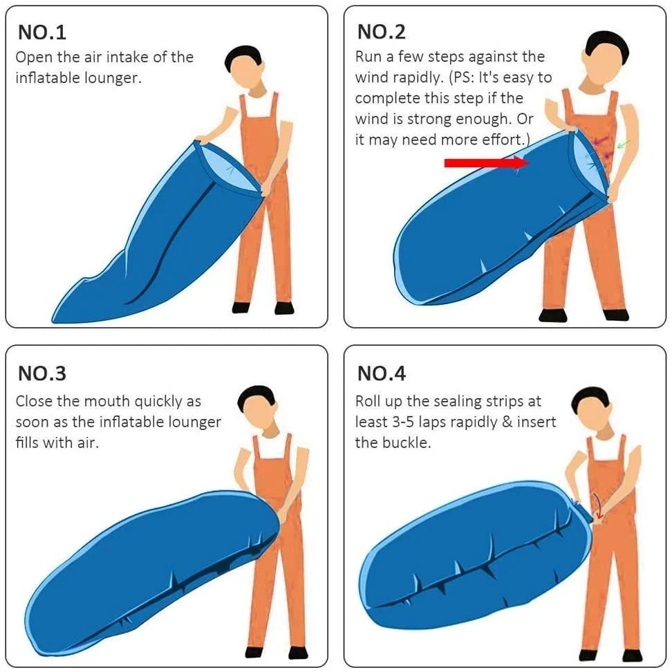 Portable Camping Inflatable Lounger Sofa - Image 7