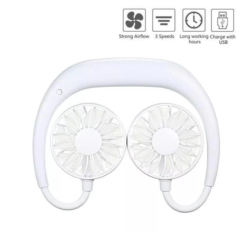 Hands-Free Wearable Neckband Fan - Image 5