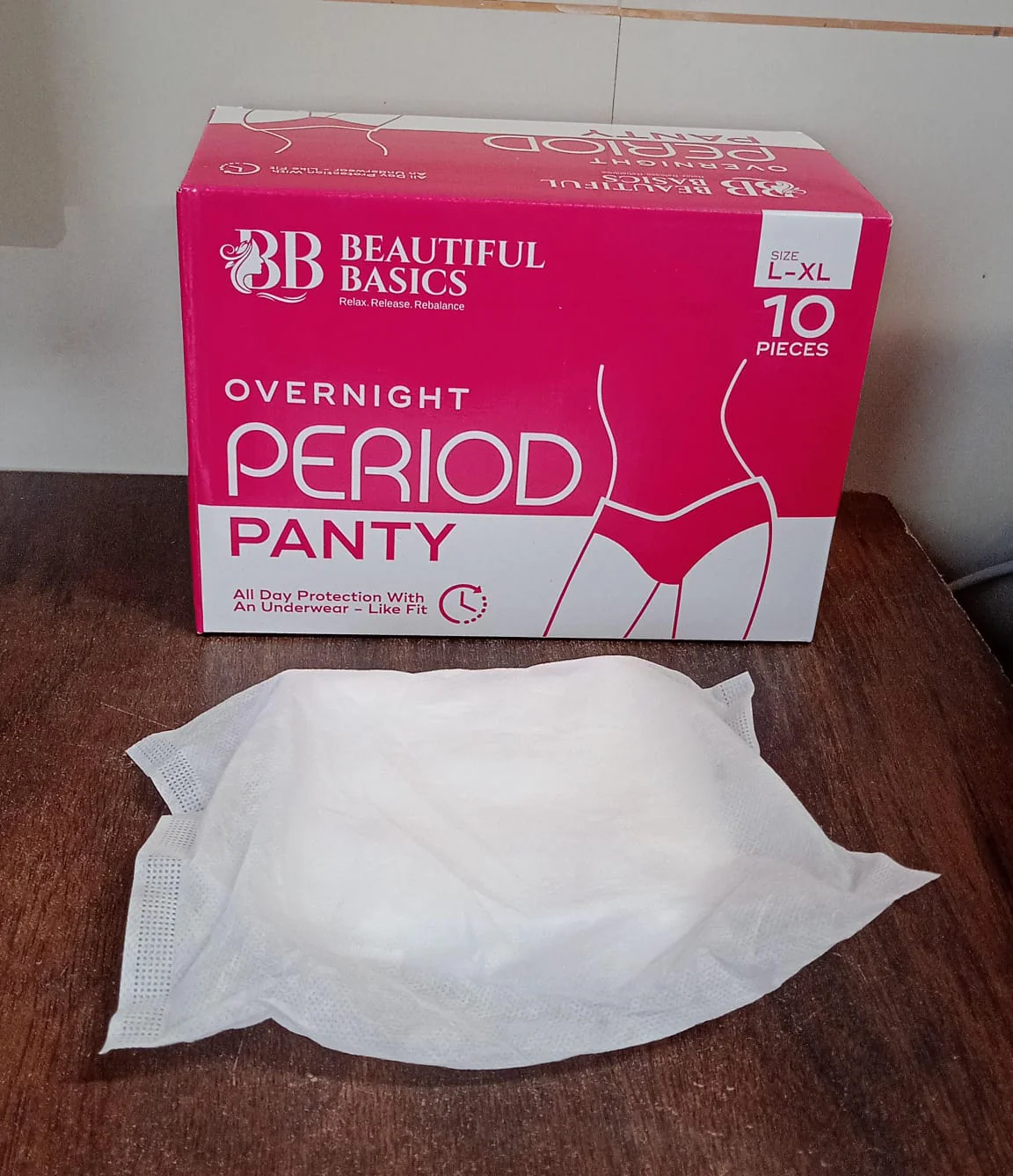 Women’s Emergency Travel Kit with Seamless Underwear Pantyliner  10 Pcs - Image 9