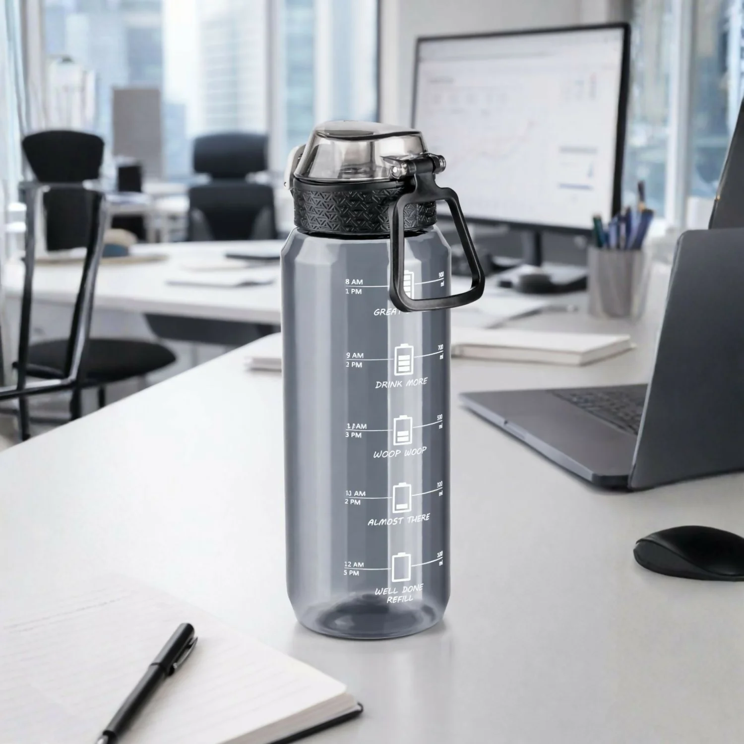 1 L Sports Water Bottle Pack of 1 - Image 3