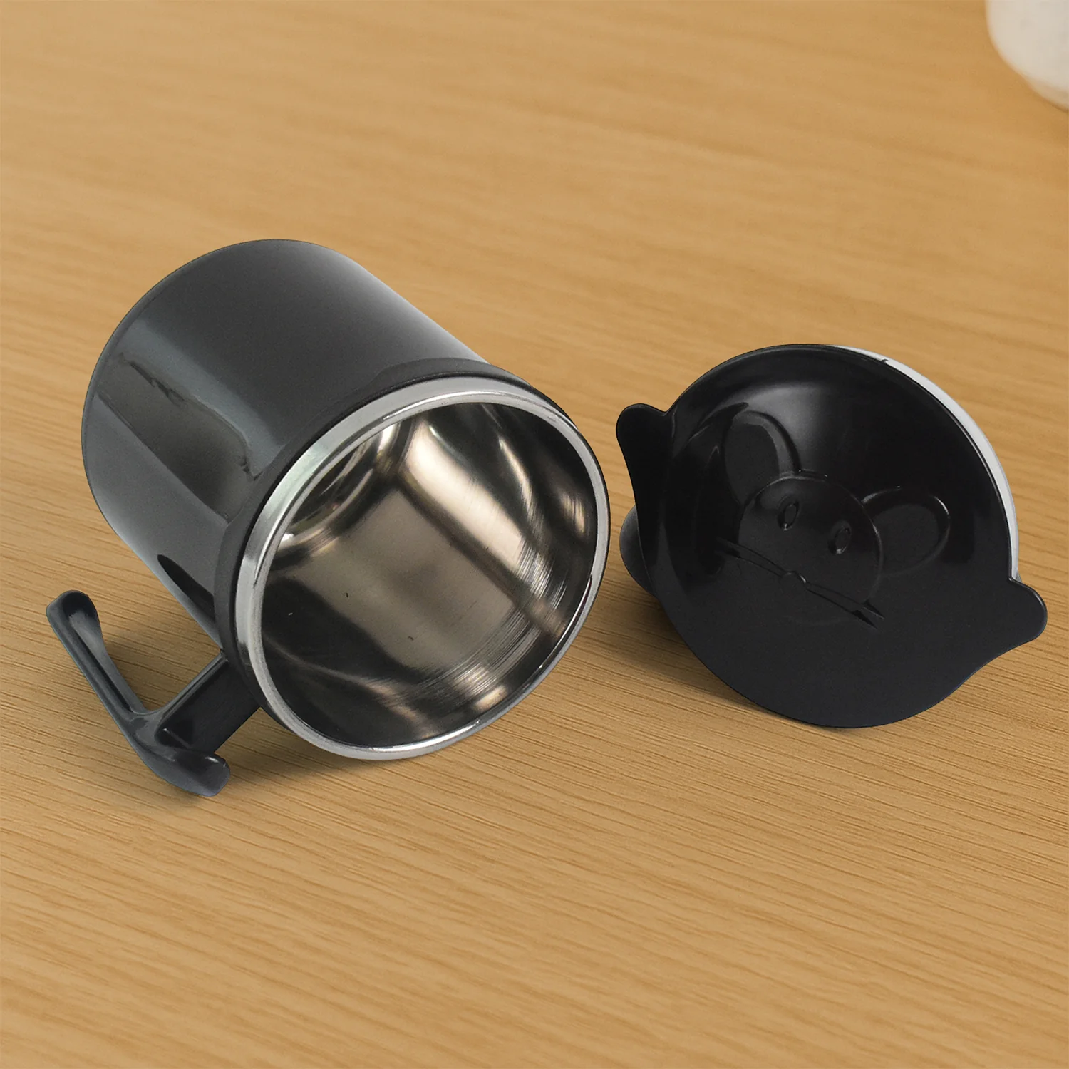 1 Pc Apex Cat Mug – 250 ml Stainless Steel Insulated Inner with Cute Cat Print - Image 7