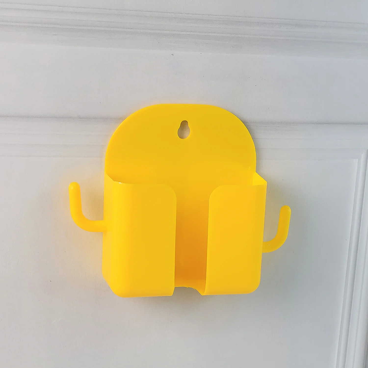 1 Pc Wallmount Mobile Stand With Hook for and stuffs purposes. (Mix Color / 1 Pc) - Image 3