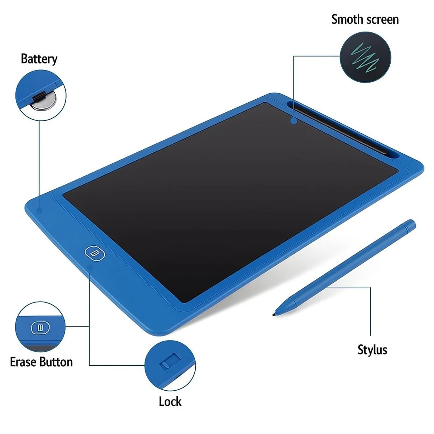 10.5 Inch LCD Writing Tablet Digital Drawing Pad (1 Pc) - Image 7