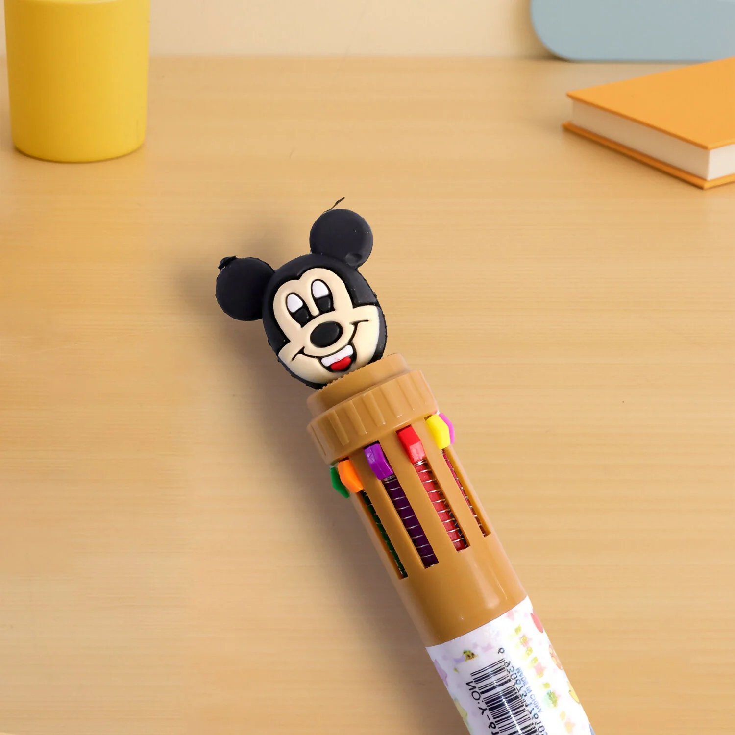 10 Color Cartoon Character Multi Ink Ball Pen for Kids & School (2 PC) - Image 8