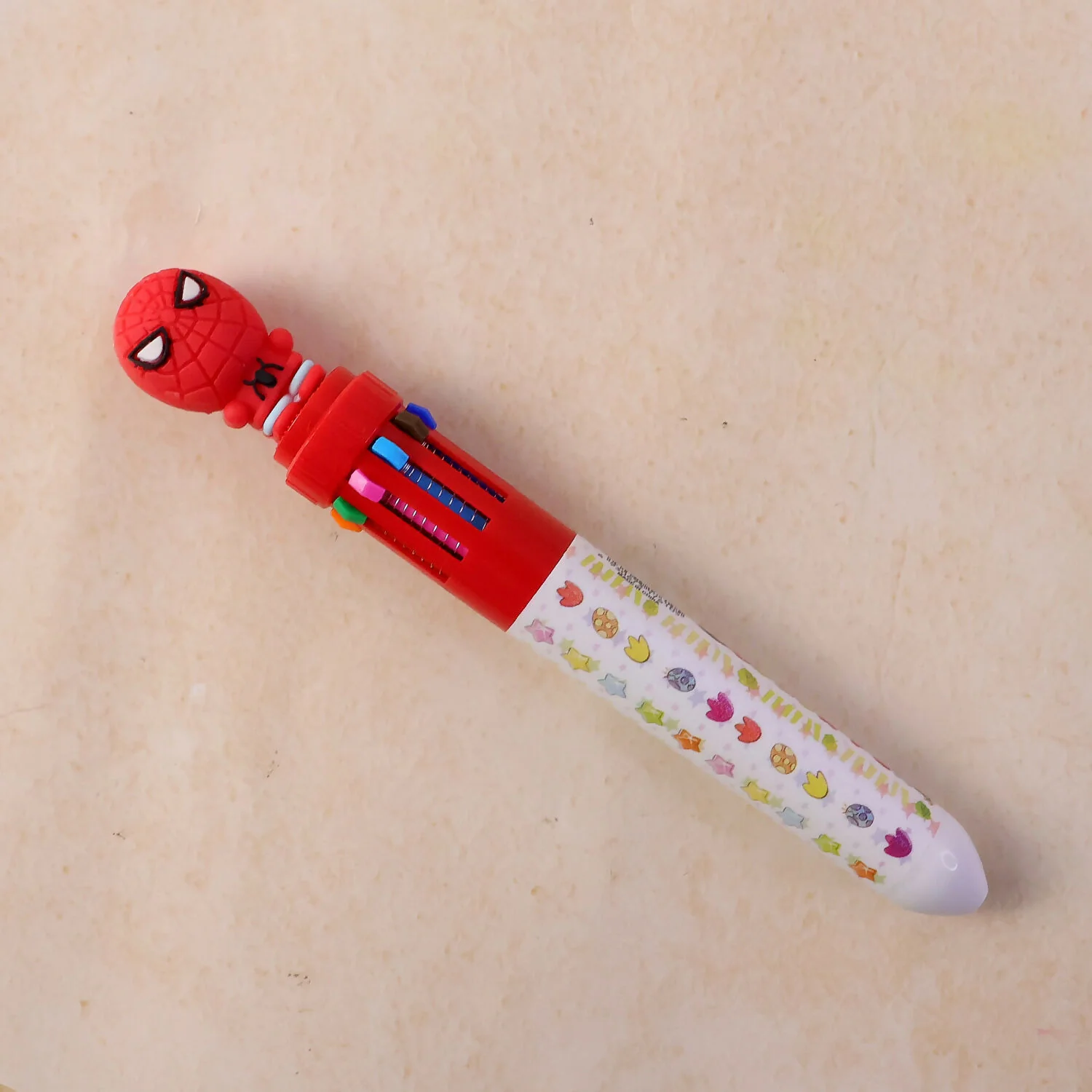 10 Color Superhero Multi Ink Ball Pen for Kids School Stationery - Image 4