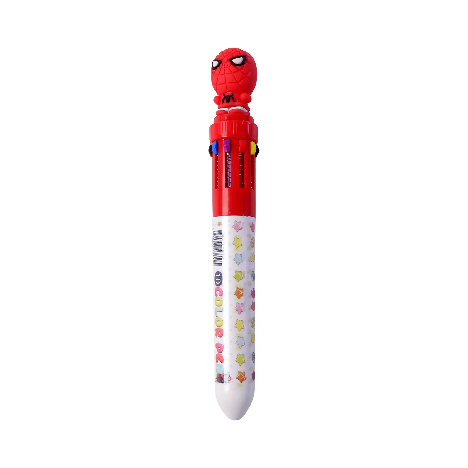 10 Color Superhero Multi Ink Ball Pen for Kids School Stationery - Image 5