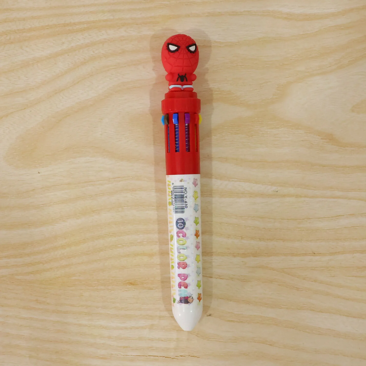 10 Color Superhero Multi Ink Ball Pen for Kids School Stationery - Image 6