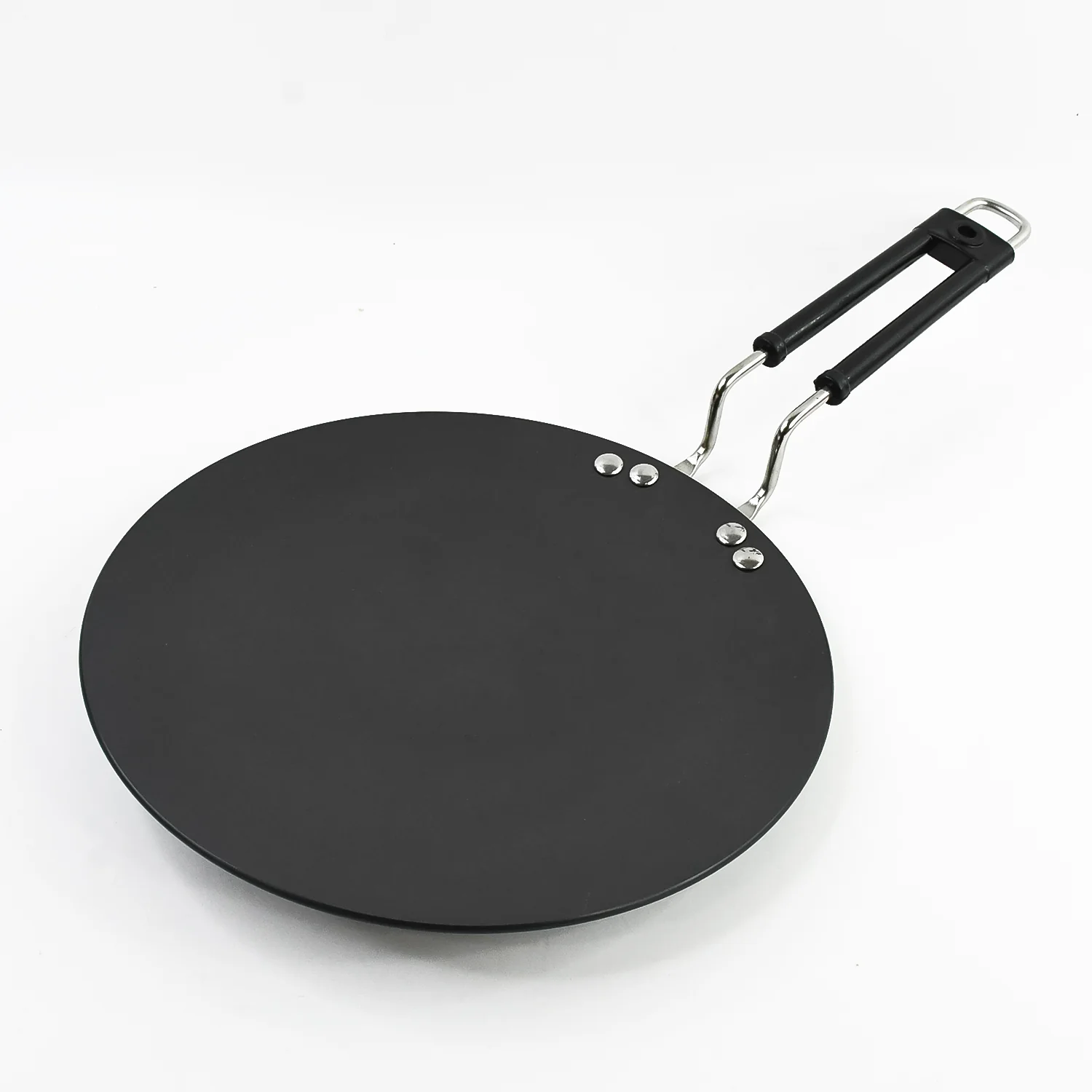 Premium Non-Stick Flat Roti Tawa with Heat-Resistant Handle (10 Inch / 1 Pc) - Image 5