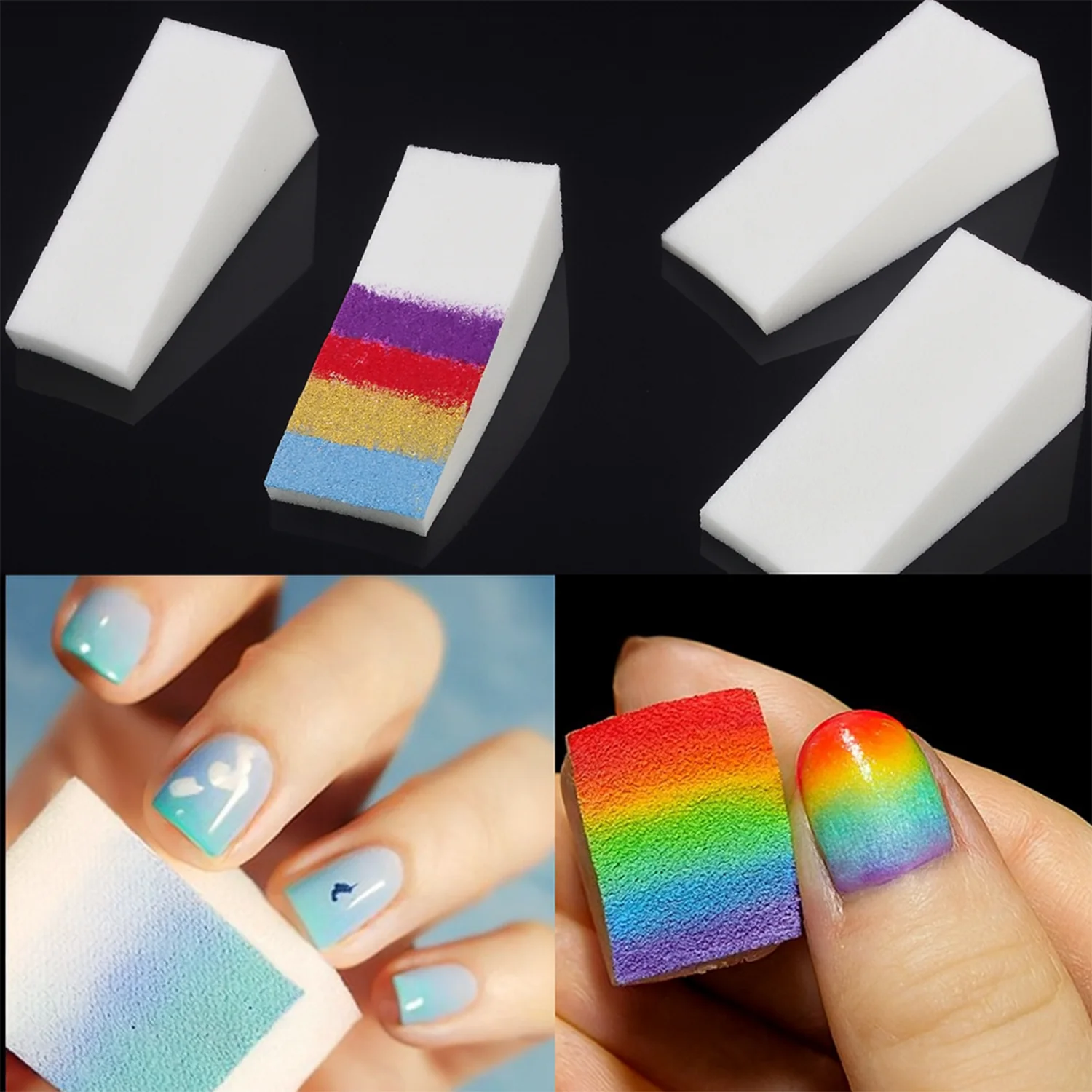 10 Pcs Nail Buffer Blocks – Professional Manicure & Pedicure Nail Polishing Sponge - Image 7