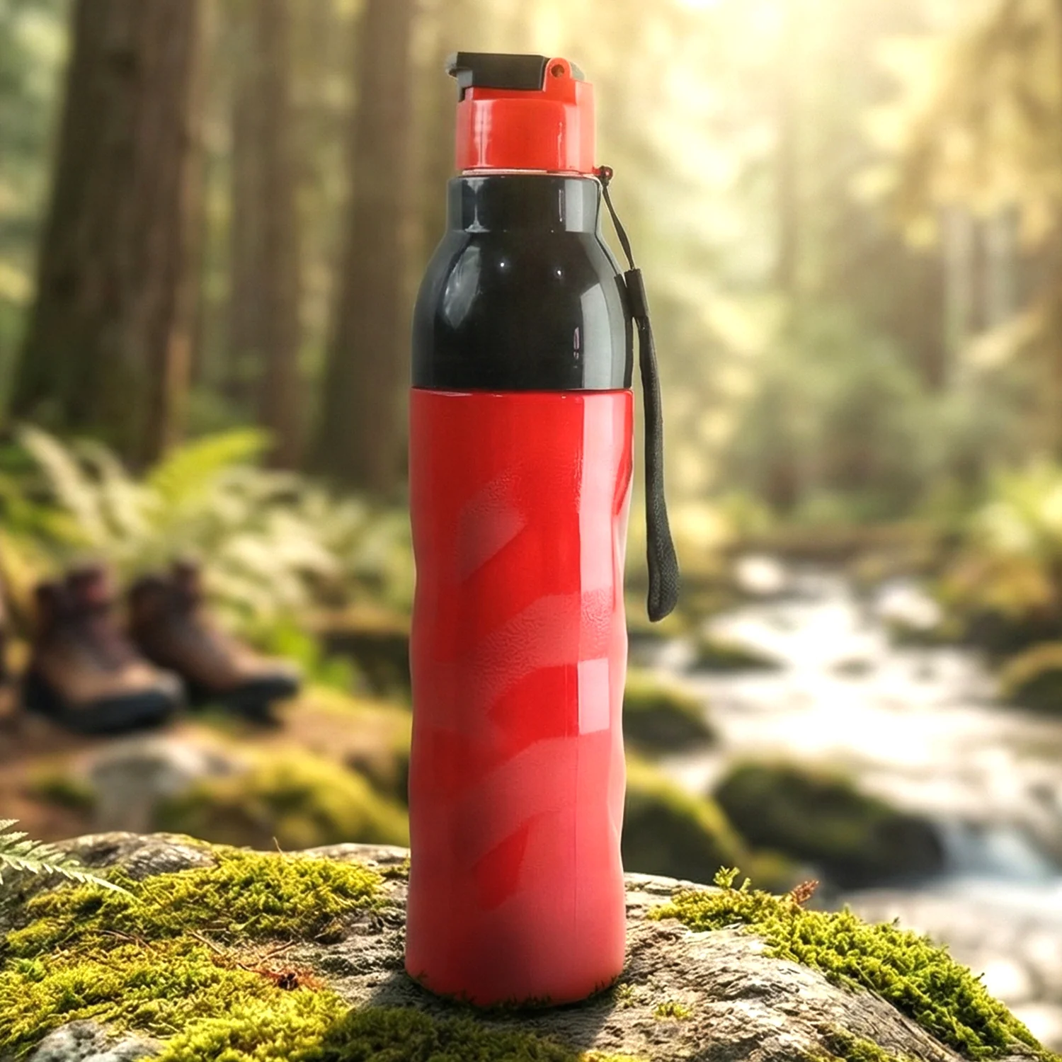 Plastic 1000 ML Approx Sports Water Bottle (1 Pc) - Image 7