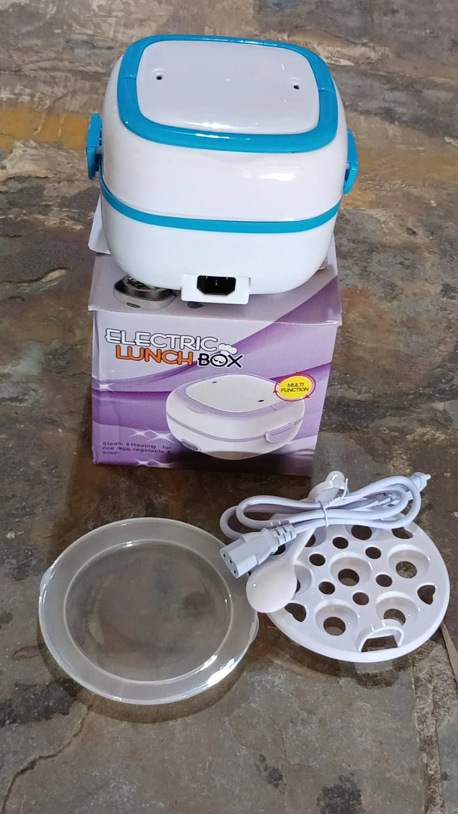 Electric Lunch Box Portable Food Warmer Food Heating Lunch Box  for Car, Truck, office - Image 10