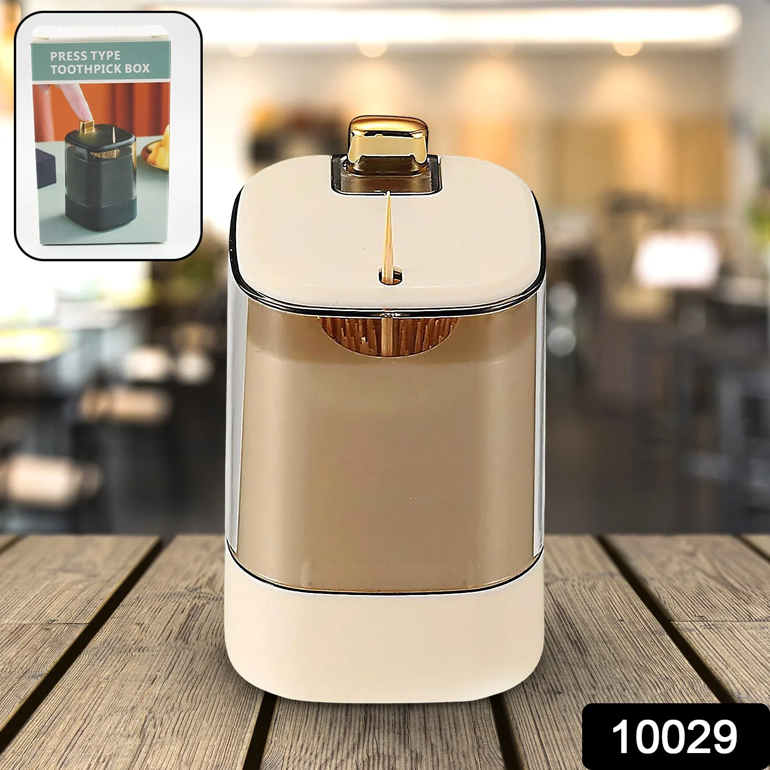 Toothpick Holder Dispensers,  for Home Living room Kitchen Restaurant (1 Pc) - Image 2