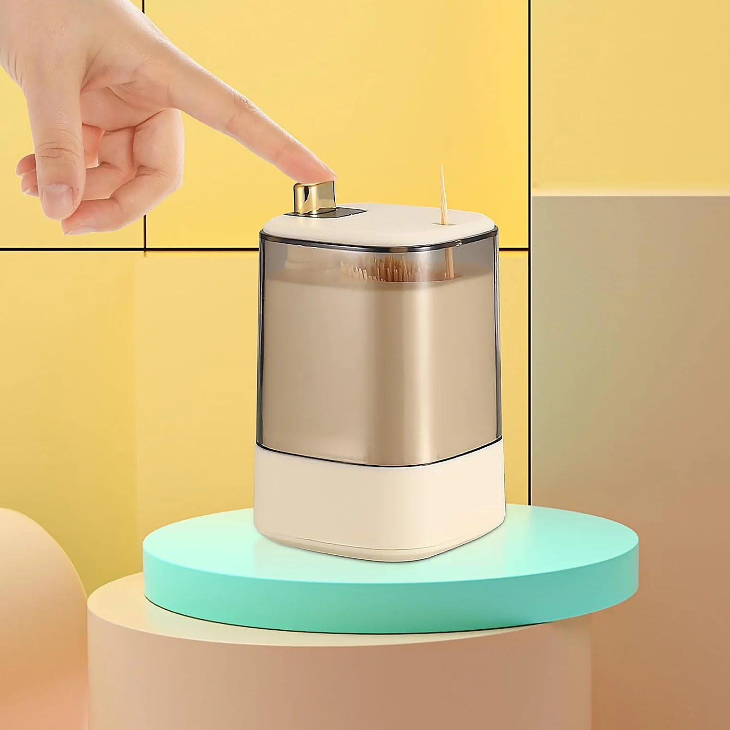 Toothpick Holder Dispensers,  for Home Living room Kitchen Restaurant (1 Pc) - Image 4
