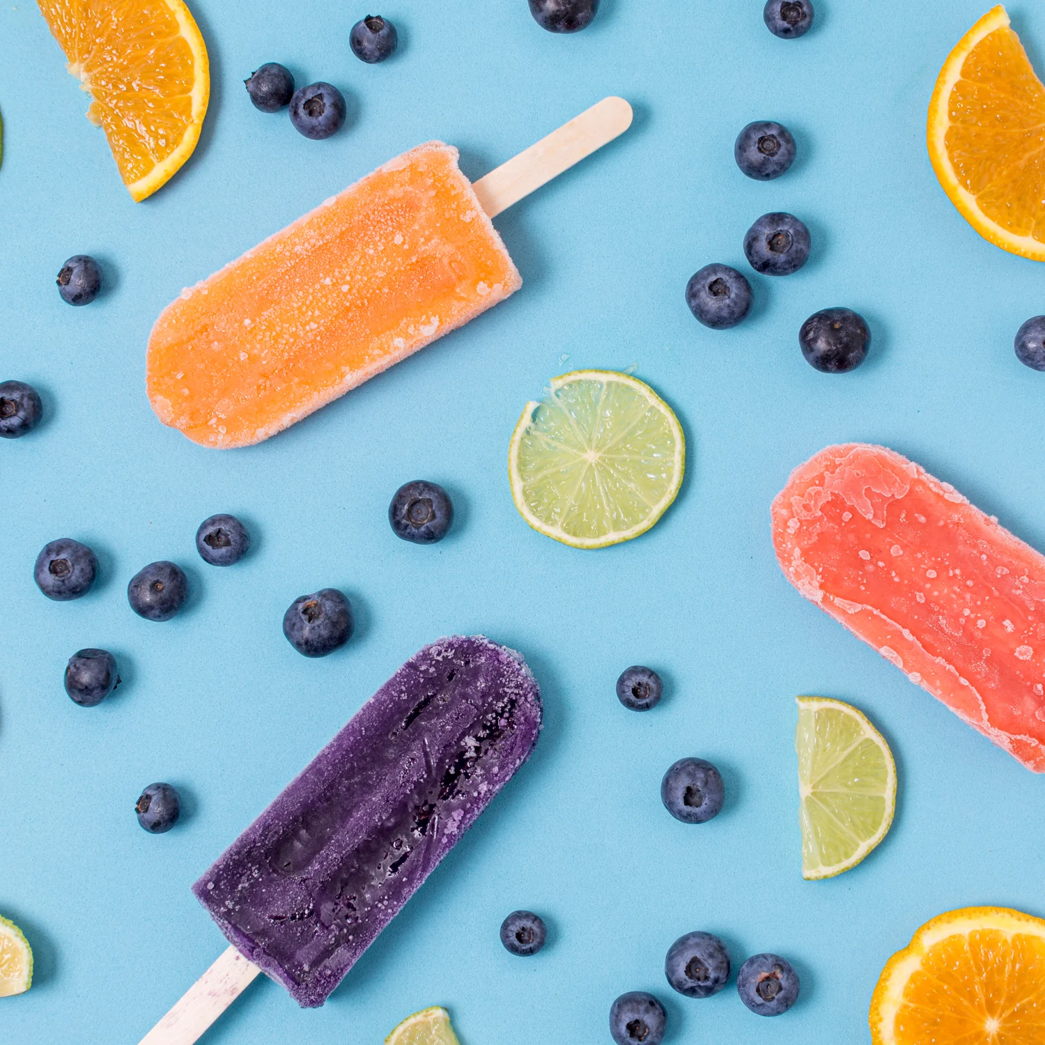 Silicone Sicle Molds – DIY Ice Pops with Lids & 50 Sticks - Image 5