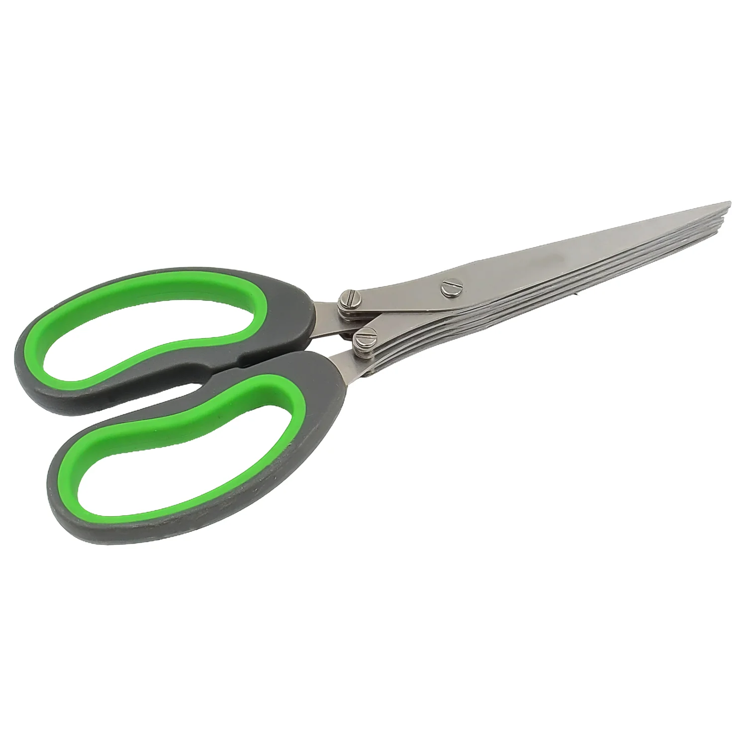 Multifunction Vegetable Stainless Steel Herbs Scissor with 5 Blades (1 Pc) - Image 5