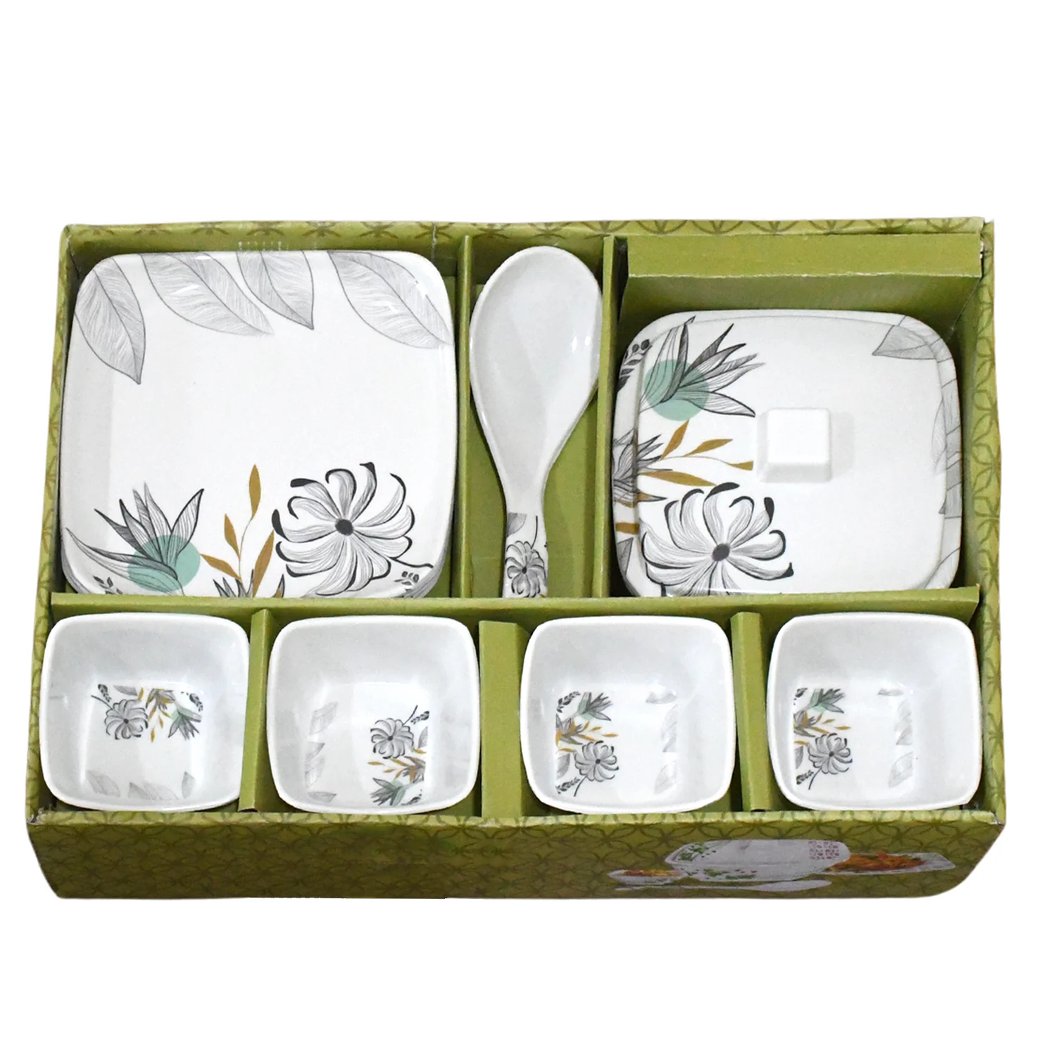 Divine lunch Tableware, Dinner Set (11 Pcs Set) - Image 3