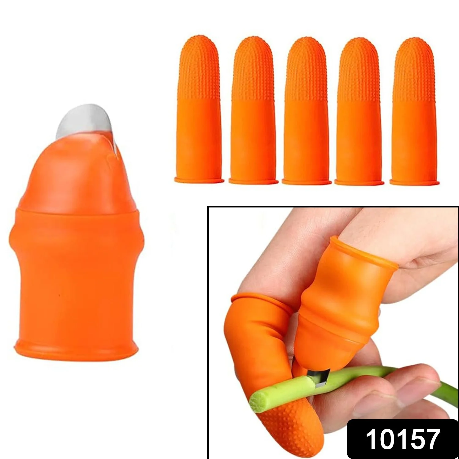 Thumb Knife 4 Finger Cutter Kitchen Knife Set (Set of 1) - Image 2